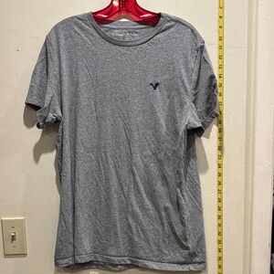 American Eagle Outfitters Gray Short Sleeve Tee